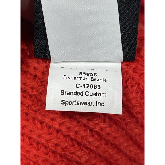 Nike Portland Trail Blazers Beanie Cap/Hat Red NBA Basketball Sports - Picture 8 of 8